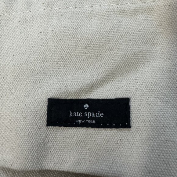 Kate Spade New York Candy Stripe Canvas Tote Bag with Interior Pocket NWT - Picture 4 of 6